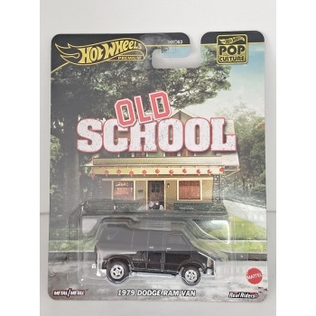 Hot Wheels 1:64 Old School – Dodge Ram Van 1979